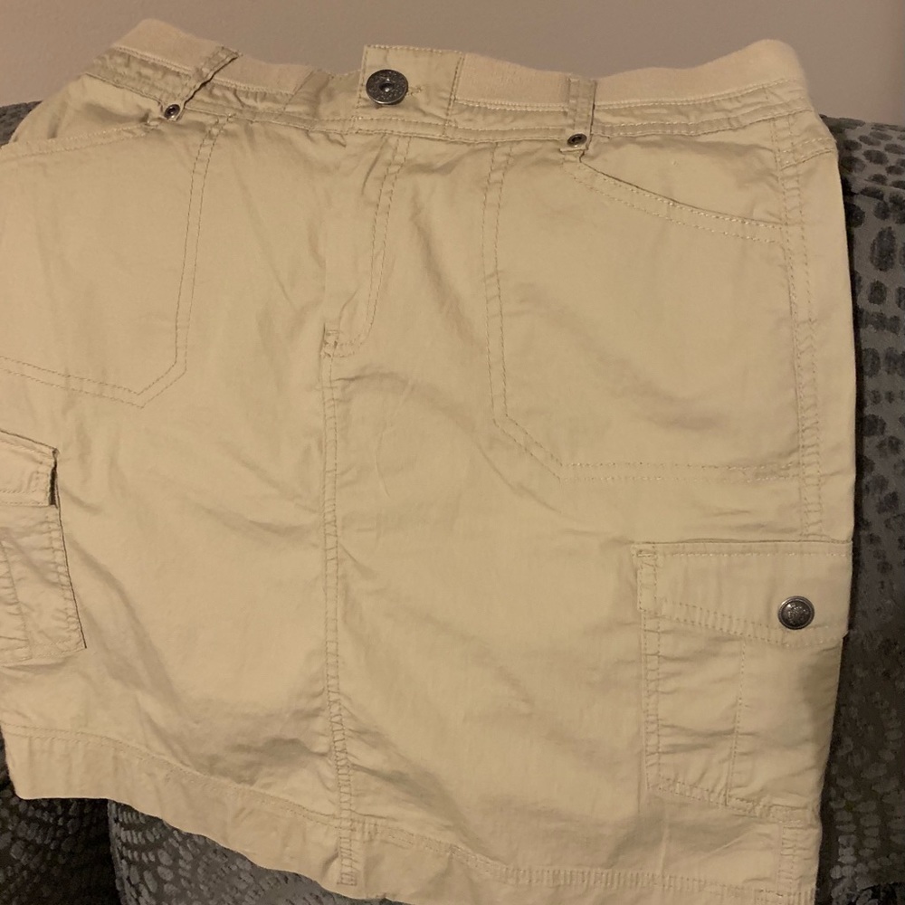 Alpine Design Women’s Super Cute Khaki Skirt - Picture 3 of 10